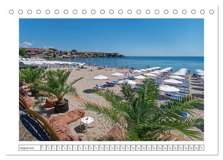 Produktbild: Bulgarien. Berge und Meer. (Tischkalender 2026 DIN A5 quer), CALVENDO Monatskalender