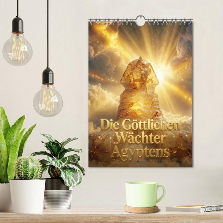 Produktbild: Die G&ouml;ttlichen W&auml;chter &Auml;gyptens (Wandkalender 2027 DIN A4 hoch), CALVENDO Monatskalender