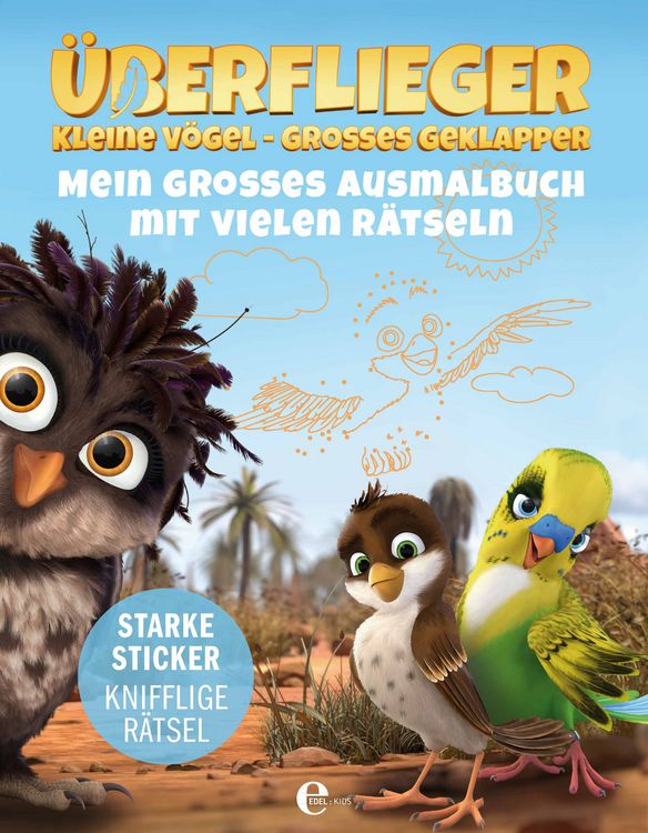Produktbild: &Uuml;berflieger - kleine V&ouml;gel, gro&szlig;es Geklapper