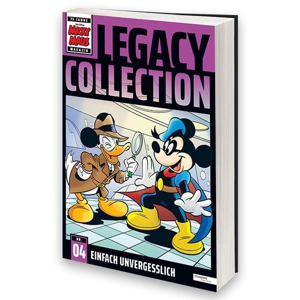 Produktbild: Micky Maus Legacy Collection Sammelbox mit 4 B&auml;nden