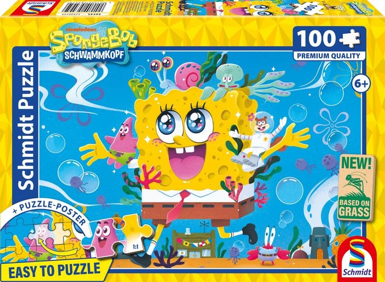Produktbild: SpongeBob, Abenteuer in Bikinibottom 100 Teile