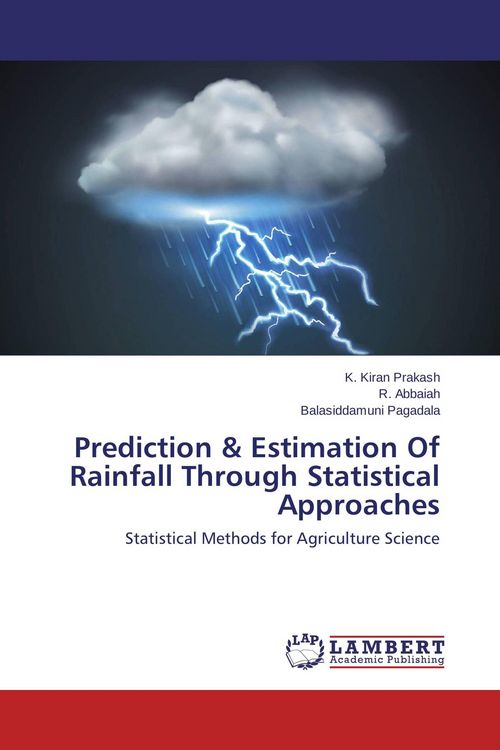 Produktbild: Prediction & Estimation Of Rainfall Through Statistical Approaches