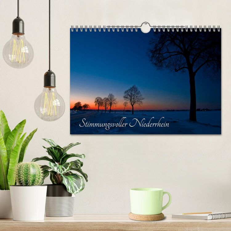 Produktbild: Stimmungsvoller Niederrhein (Wandkalender 2026 DIN A4 quer), CALVENDO Monatskalender