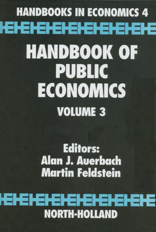 Produktbild: Handbook of Public Economics