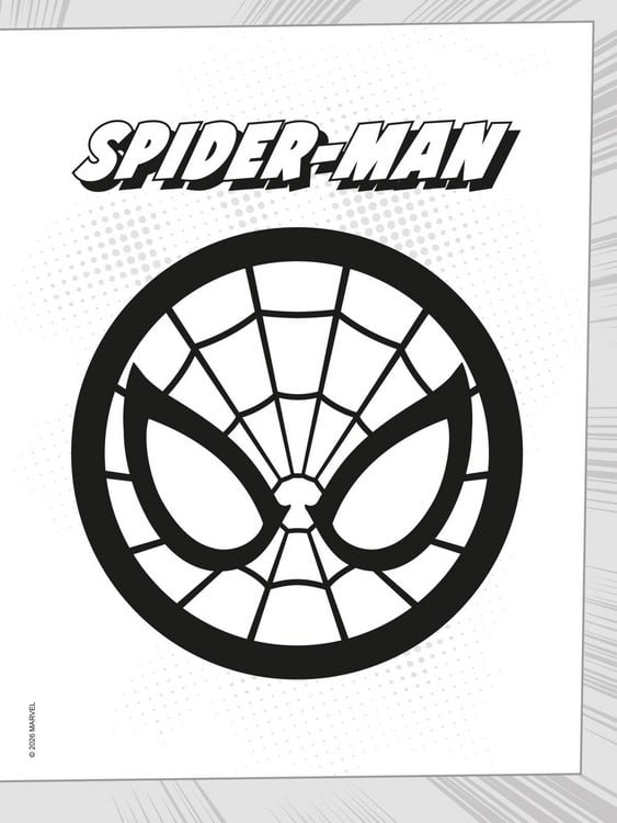 Produktbild: MARVEL Spider-Man: Mein spinnenstarkes Malbuch
