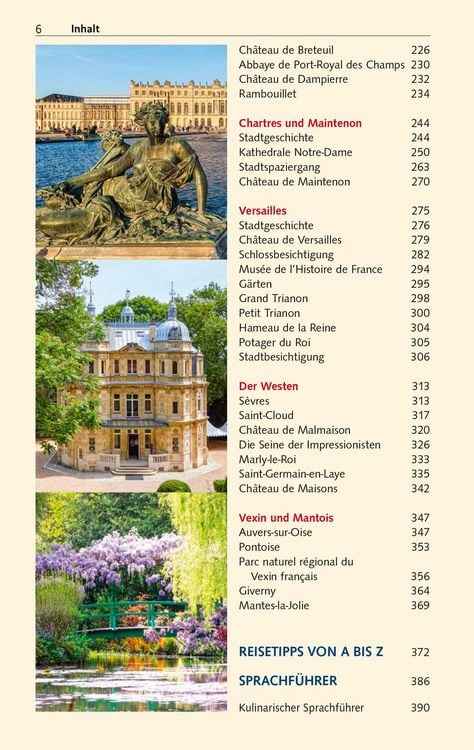 Produktbild: TRESCHER Reisef&uuml;hrer &Icirc;le de France