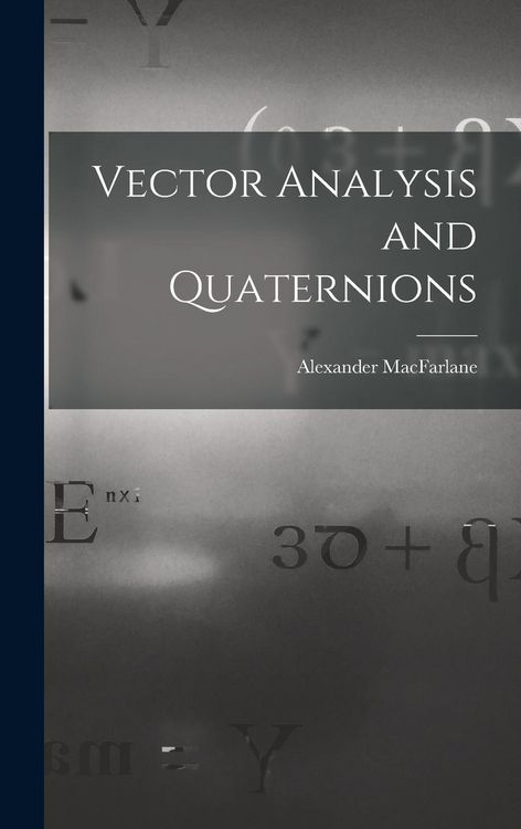 Produktbild: Vector Analysis and Quaternions