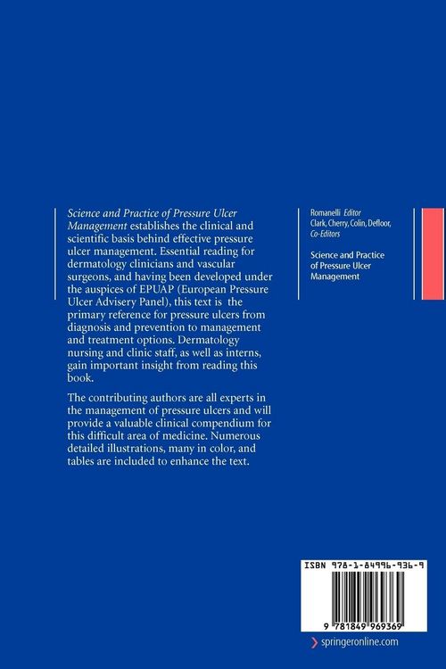 Produktbild: Science and Practice of Pressure Ulcer Management