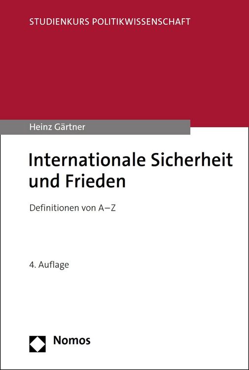 Produktbild: Internationale Sicherheit und Frieden