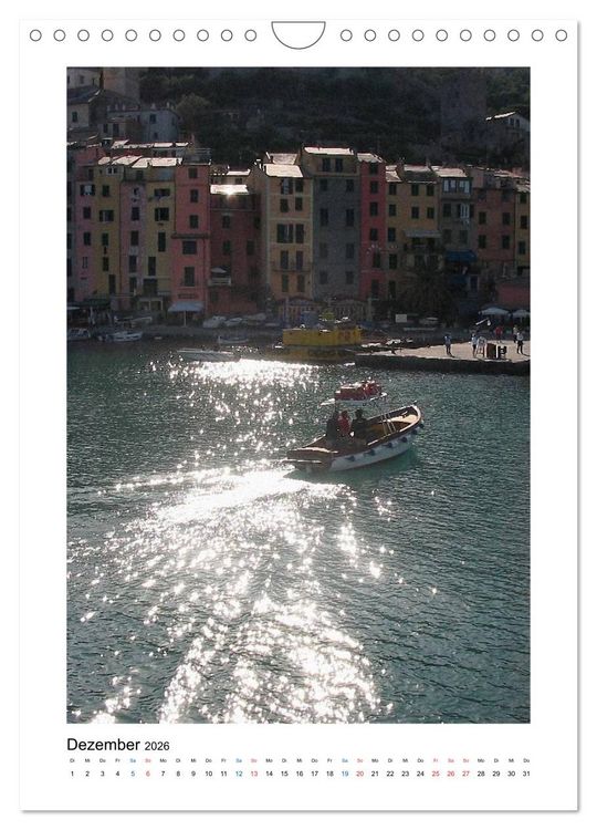 Produktbild: Weltkulturerbe Cinque Terre, Ligurien (Wandkalender 2026 DIN A4 hoch), CALVENDO Monatskalender
