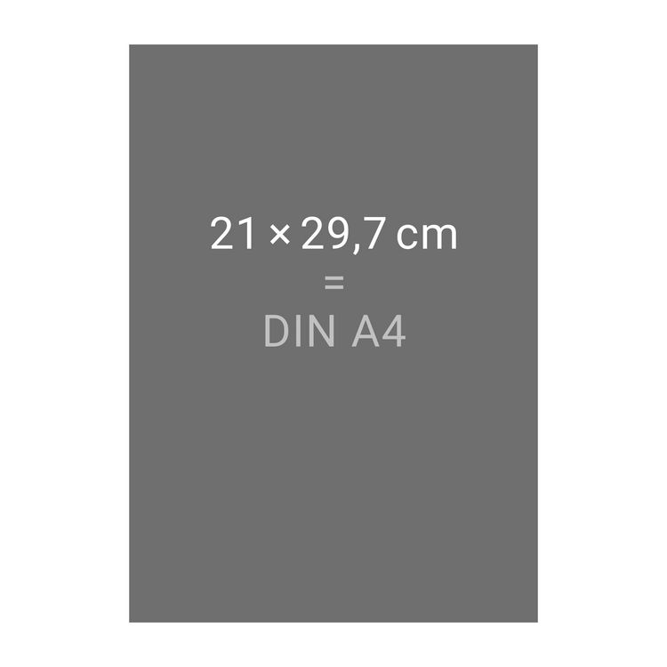 Produktbild: Premium-Bastelkalender schwarz A4 2027