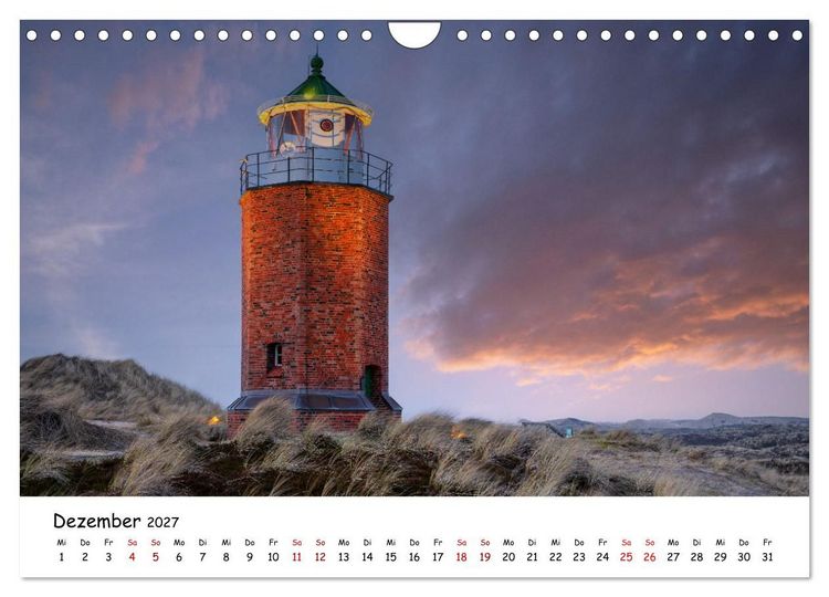Produktbild: Heimat Entdecken - Nordfriesland (Wandkalender 2027 DIN A4 quer), CALVENDO Monatskalender