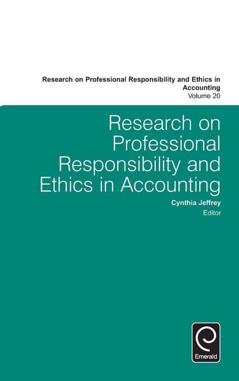 Produktbild: Research on Professional Responsibility and Ethics in Accounting