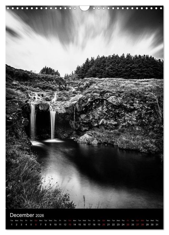 Produktbild: Journeys - Black & White (Wall Calendar 2026 DIN A3 portrait), CALVENDO 12 Month Wall Calendar