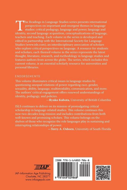 Produktbild: Engaging in Critical Language Studies