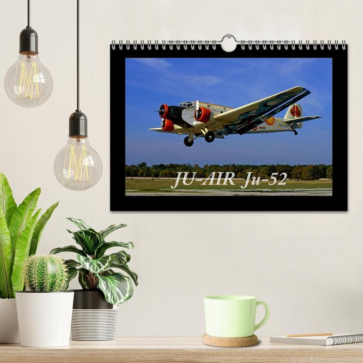 Produktbild: JU-AIR Ju-52 (Wandkalender 2026 DIN A4 quer), CALVENDO Monatskalender