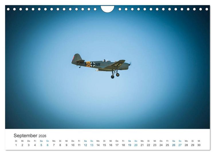 Produktbild: AVIATION CLASSICS seen by custompix.de (Wandkalender 2026 DIN A4 quer), CALVENDO Monatskalender