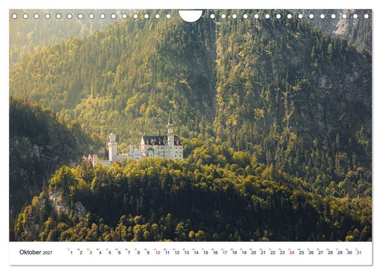 Produktbild: Deutschland - Bayerns Landschafts-Gefl&uuml;ster (Wandkalender 2027 DIN A4 quer), CALVENDO Monatskalender