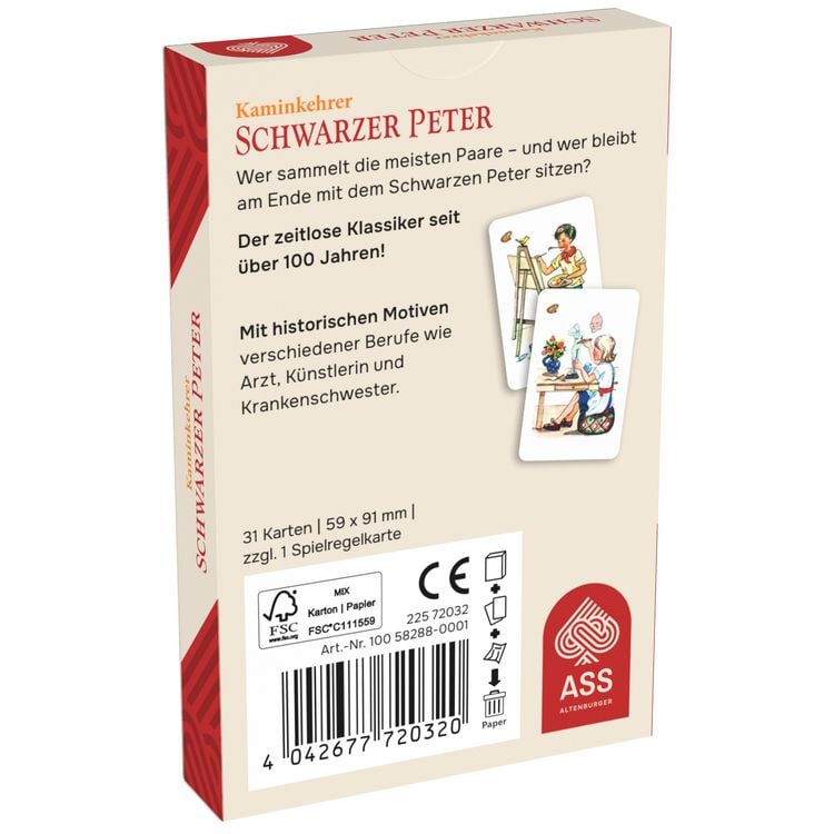 Produktbild: Schwarzer Peter - Kaminkehrer NEU