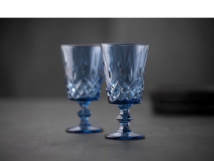Produktbild: Weinglas Sorrento 30 cl 4 Stck. Blau