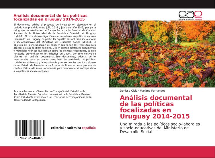 Produktbild: An&aacute;lisis documental de las pol&iacute;ticas focalizadas en Uruguay 2014-2015
