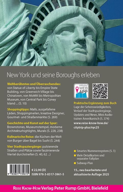 Produktbild: Reise Know-How Reisef&uuml;hrer New York City (CityTrip PLUS)