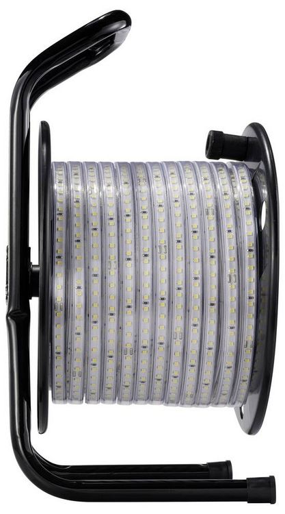 Produktbild: Sygonix SY-6700426 LED-Streifen mit Stecker 230 V/AC 25m Kaltwei&szlig; 1St.