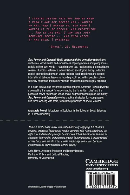 Produktbild: Sex, Power and Consent