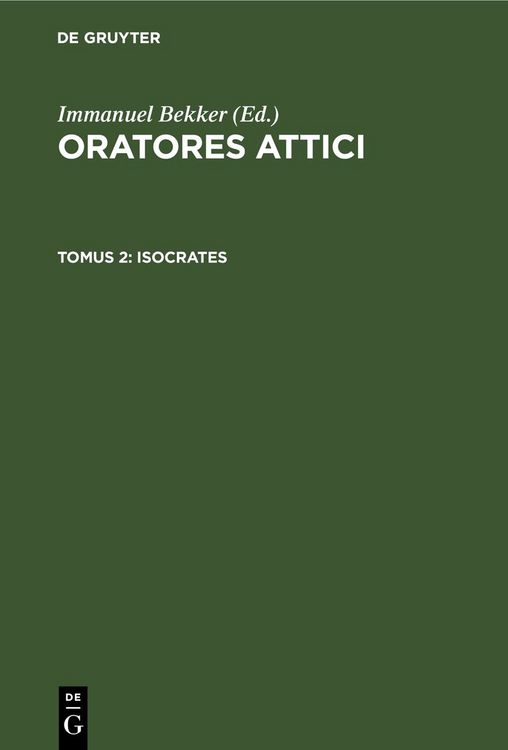 Produktbild: Isocrates