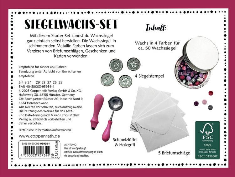 Produktbild: Siegelwachs-Set
