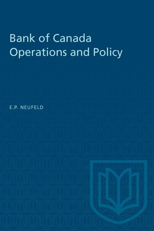 Produktbild: Bank of Canada Operations and Policy