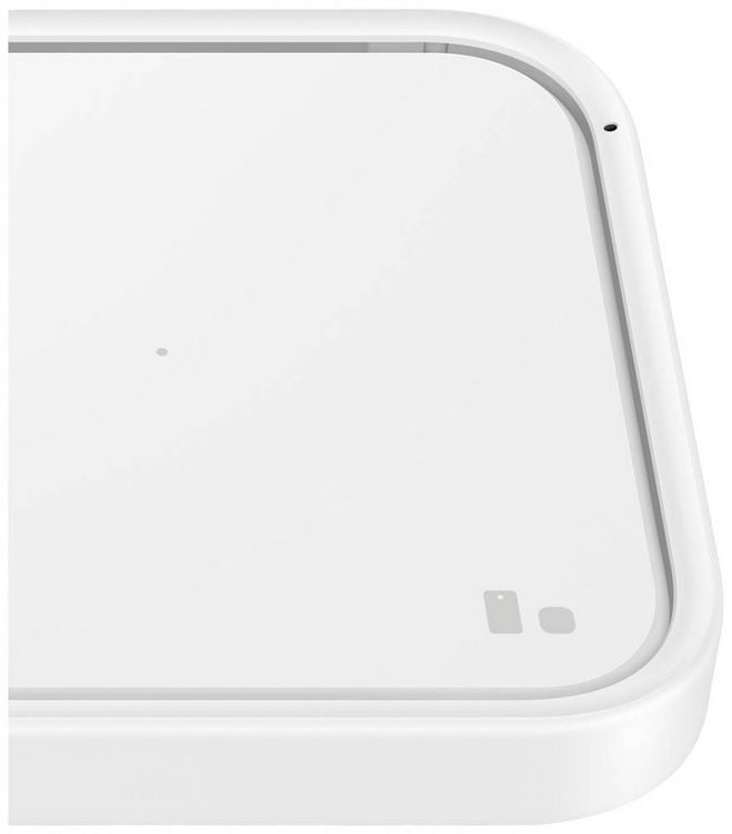 Produktbild: Samsung Induktions-Ladeger&auml;t 15 W Wireless Charger Pad EP-P2400 EP-P2400BWEGEU Ausg&auml;nge USB-C&reg; Wei&szlig;