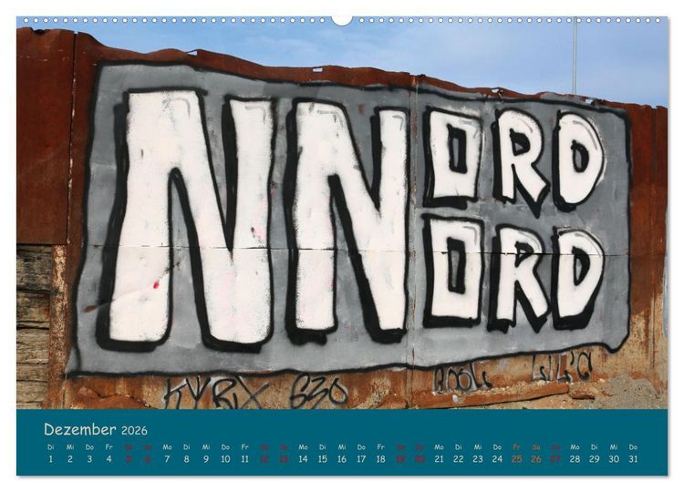 Produktbild: KUNSTORTE (Wandkalender 2026 DIN A2 quer), CALVENDO Monatskalender
