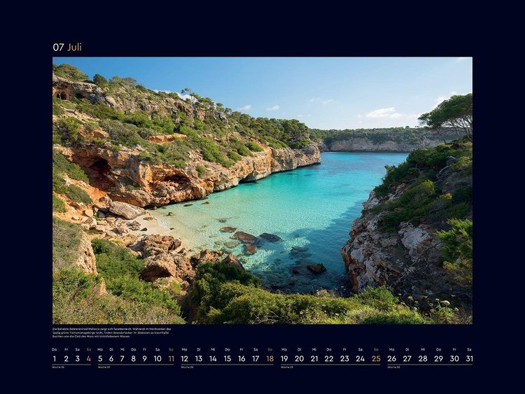 Produktbild: Farben der Erde Europa - KUNTH Wandkalender 2027