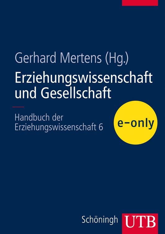 Produktbild: Erziehungswissenschaft und Gesellschaft