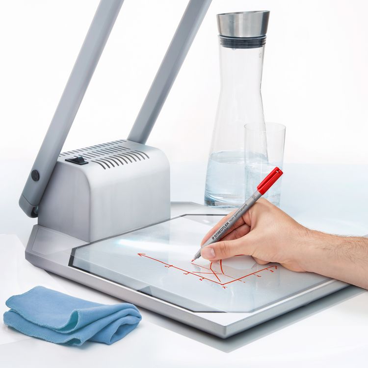 Produktbild: STAEDTLER Lumocolor School non perm F blau/schwarz