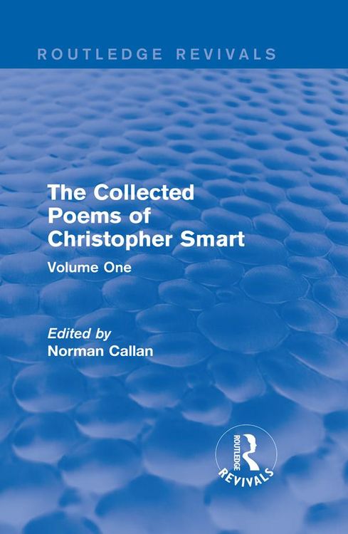 Produktbild: Routledge Revivals: The Collected Poems of Christopher Smart (1949)