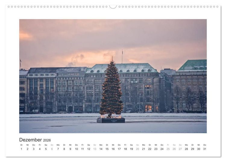 Produktbild: Hamburger Perlen (Wandkalender 2026 DIN A2 quer), CALVENDO Monatskalender