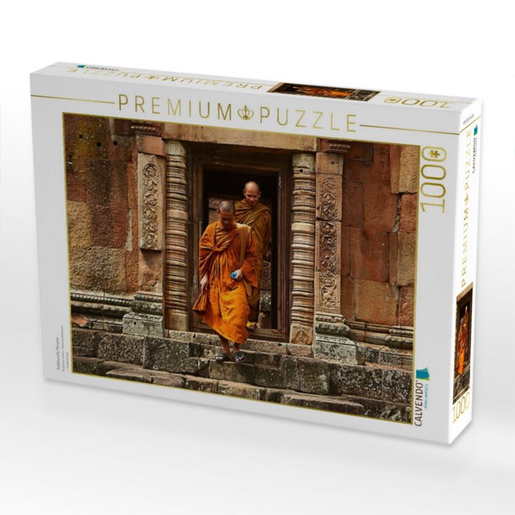 Produktbild: CALVENDO Puzzle Traditionelle M&ouml;nche | 1000 Teile Lege-Gr&ouml;&szlig;e 64x48cm Foto-Puzzle f&uuml;r gl&uuml;ckliche Stunden