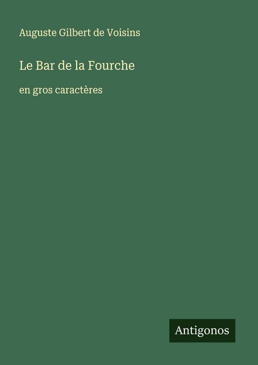 Produktbild: Le Bar de la Fourche
