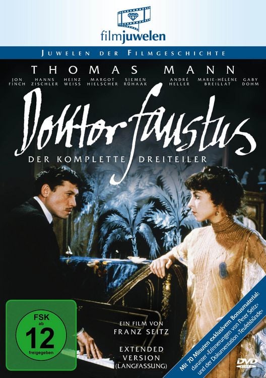 Produktbild: Thomas Mann: Doktor Faustus - Der komplette Dreiteiler (Extended Version/Langfassung) - Fernsehjuwelen [2 DVDs]