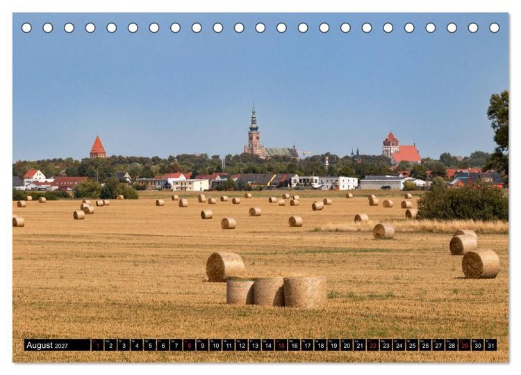 Produktbild: Greifswald, Bilder einer Stadt (Tischkalender 2027 DIN A5 quer), CALVENDO Monatskalender
