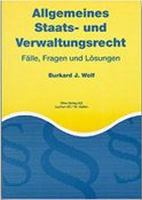 Produktbild: Allgemeines Staats- und Verwaltungsrecht. F&auml;lle, Fragen und L&ouml;sungen