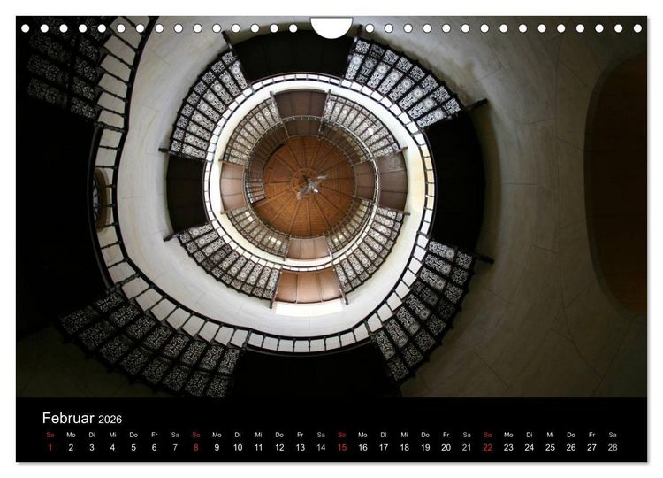 Produktbild: Treppen (Wandkalender 2026 DIN A4 quer), CALVENDO Monatskalender