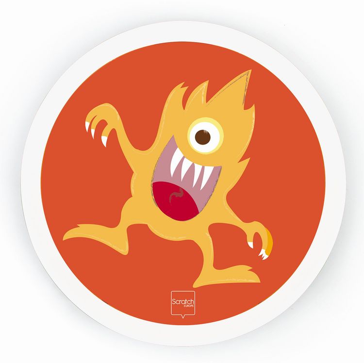 Produktbild: Magnetisches Wurf-Fangspiel Monster