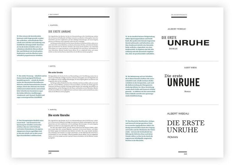 Produktbild: Die typografische Komposition