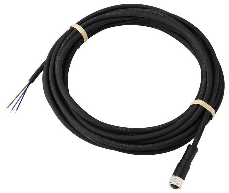 Produktbild: TRU COMPONENTS TC-13751940 Anschlussleitung M8 x 1 Buchse, gerade 10 m Polzahl Sensoren: 3 1 St.