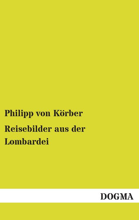 Produktbild: Reisebilder aus der Lombardei