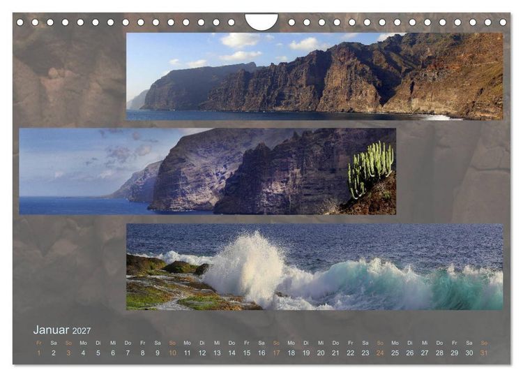 Produktbild: K&uuml;stentr&auml;ume im Panoramablick (Wandkalender 2027 DIN A4 quer), CALVENDO Monatskalender