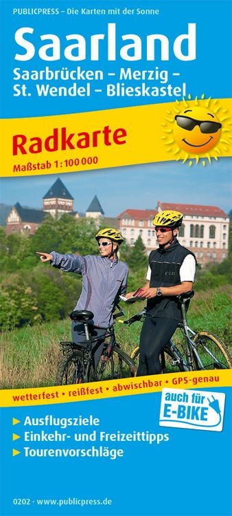 Produktbild: Saarland 1:100 000